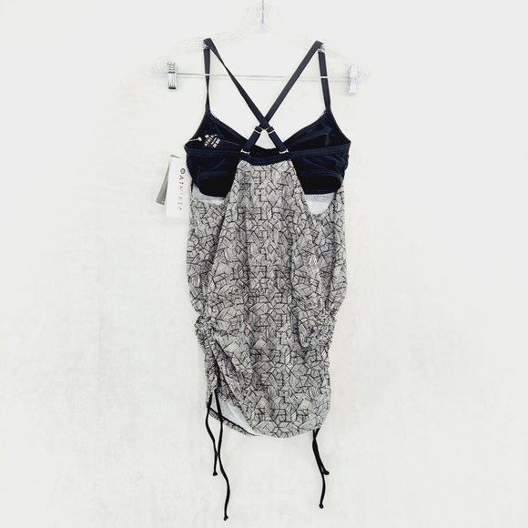 NEW Athleta Laguna side Scrunch Tankini Top Summer P6325 - Picture 5 of 9